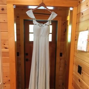 BHLDN Sage Bridesmaid Dress